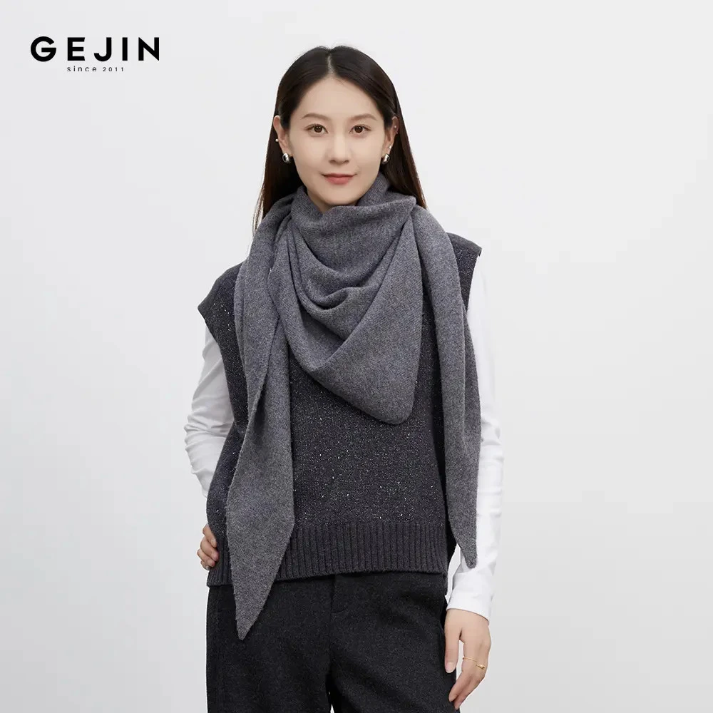 秋冬新款时尚法式不掉色保暖围巾9412502531