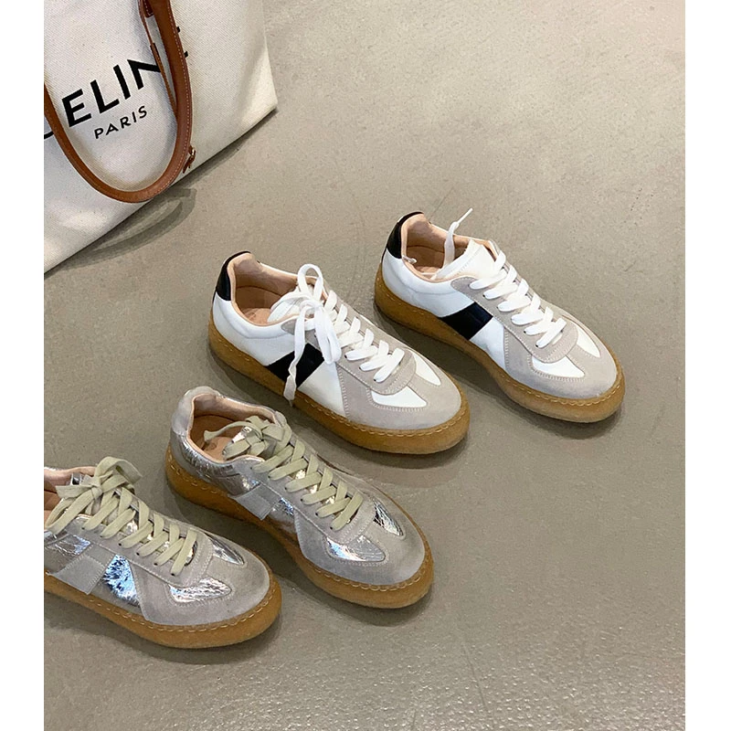 吕小布 | 小白鞋接班人 25年重磅烟胶软底复古德训厚底休闲鞋0291