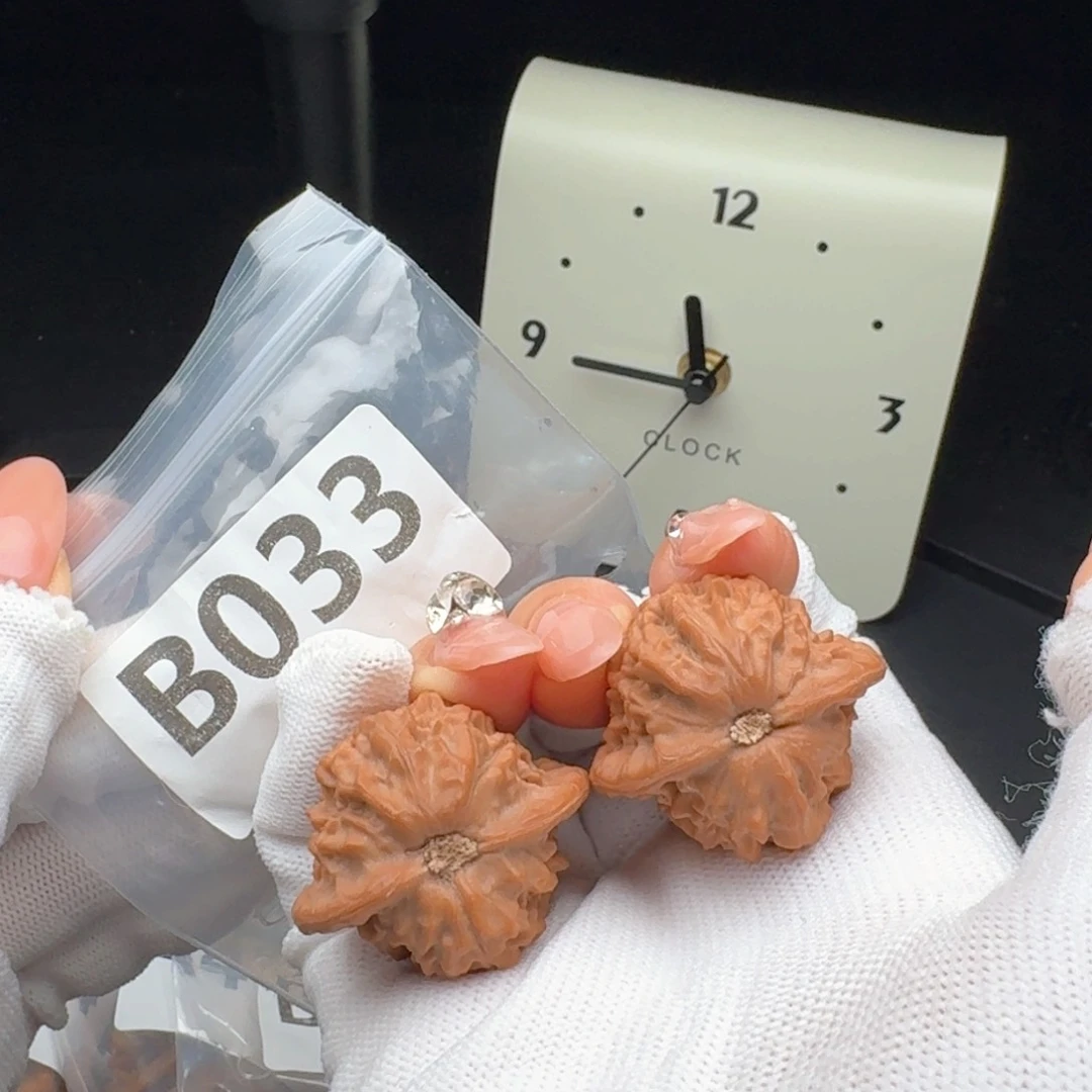 把件文玩核桃35七步沟B033