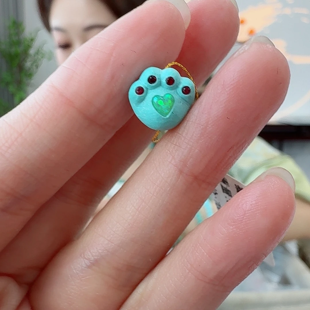 绿松石未镶嵌珠宝奇石