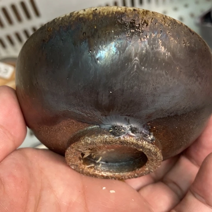 柴烧杯子宝瓶大放漏