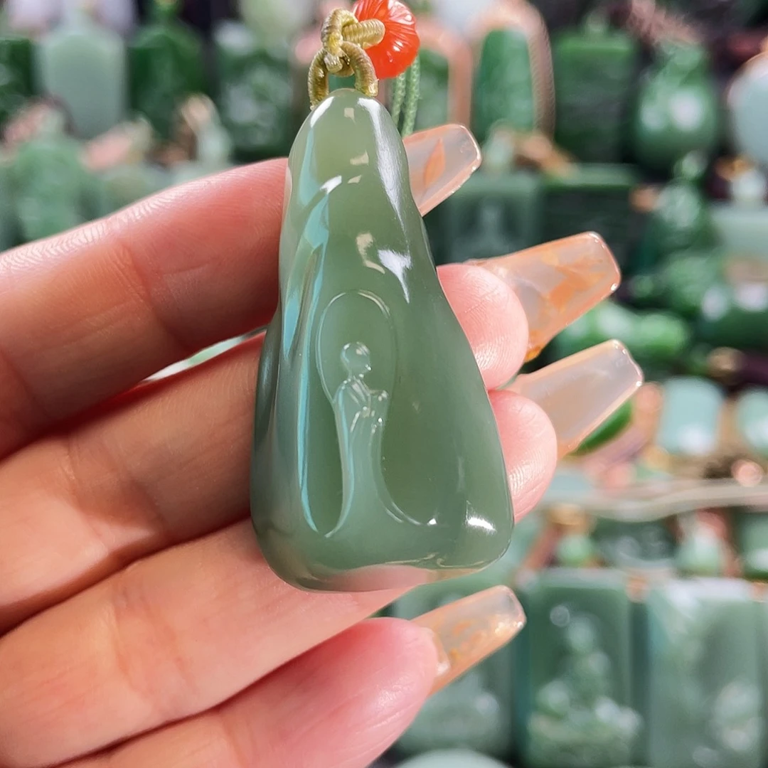 和田玉挂件未镶嵌