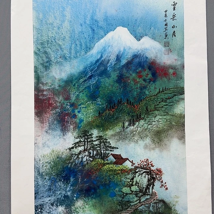 国画国画莫国宾老师精品