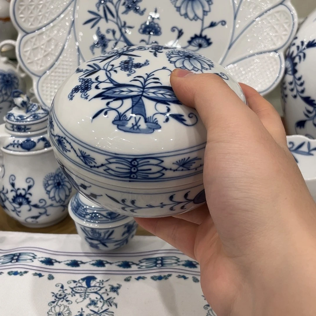 摆件中古一等蓝洋葱
