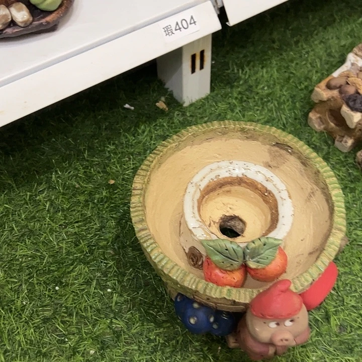 ****体嘻哈微瑕多肉花盆baida