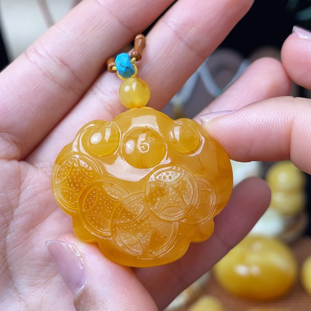 琥珀未镶嵌珠宝奇石