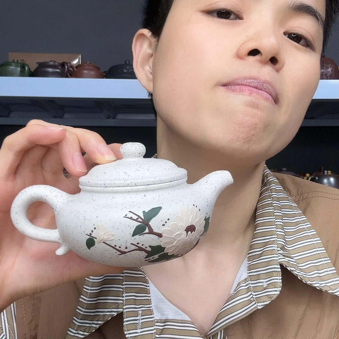 茶壶紫砂民间手艺人全手工制作