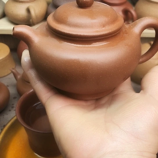 紫砂茶壶将坡泥掇只280豪升左右