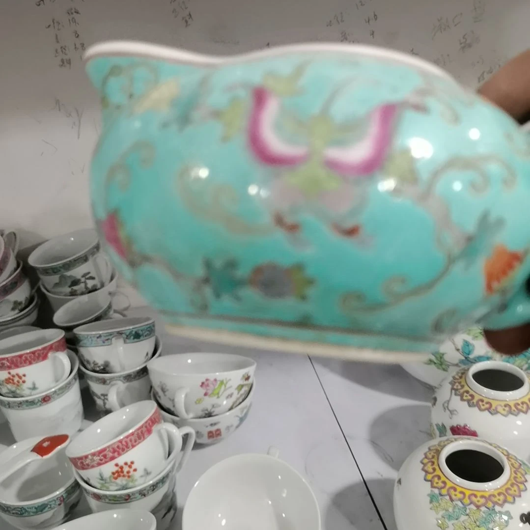 当代瓷器陶瓷工艺品胖*