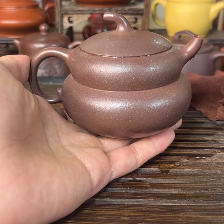 茶壶紫砂原矿紫砂手工制作