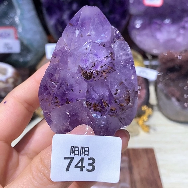 未镶嵌大型摆件（非配饰）紫晶