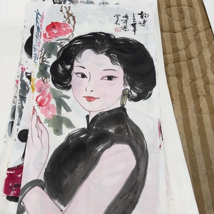 国画花鸟等图案和造型各