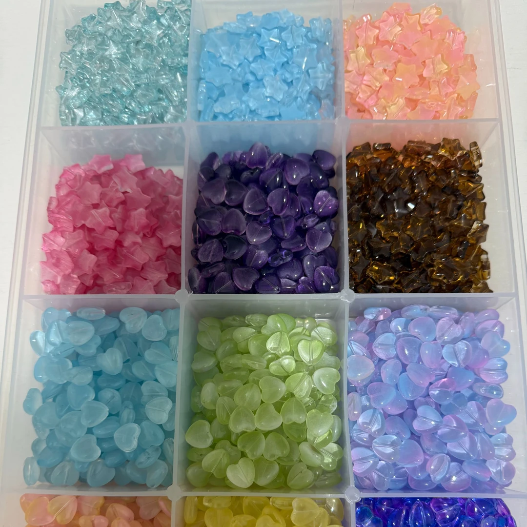 【爆款】DIY串珠饰品配件琉璃珠子手工材料