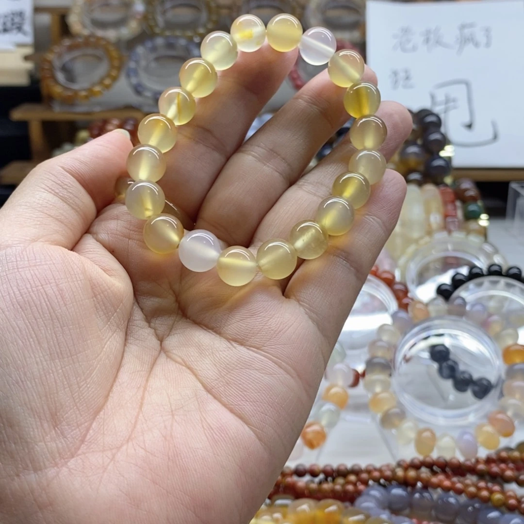 玛瑙/玉髓未镶嵌手链
