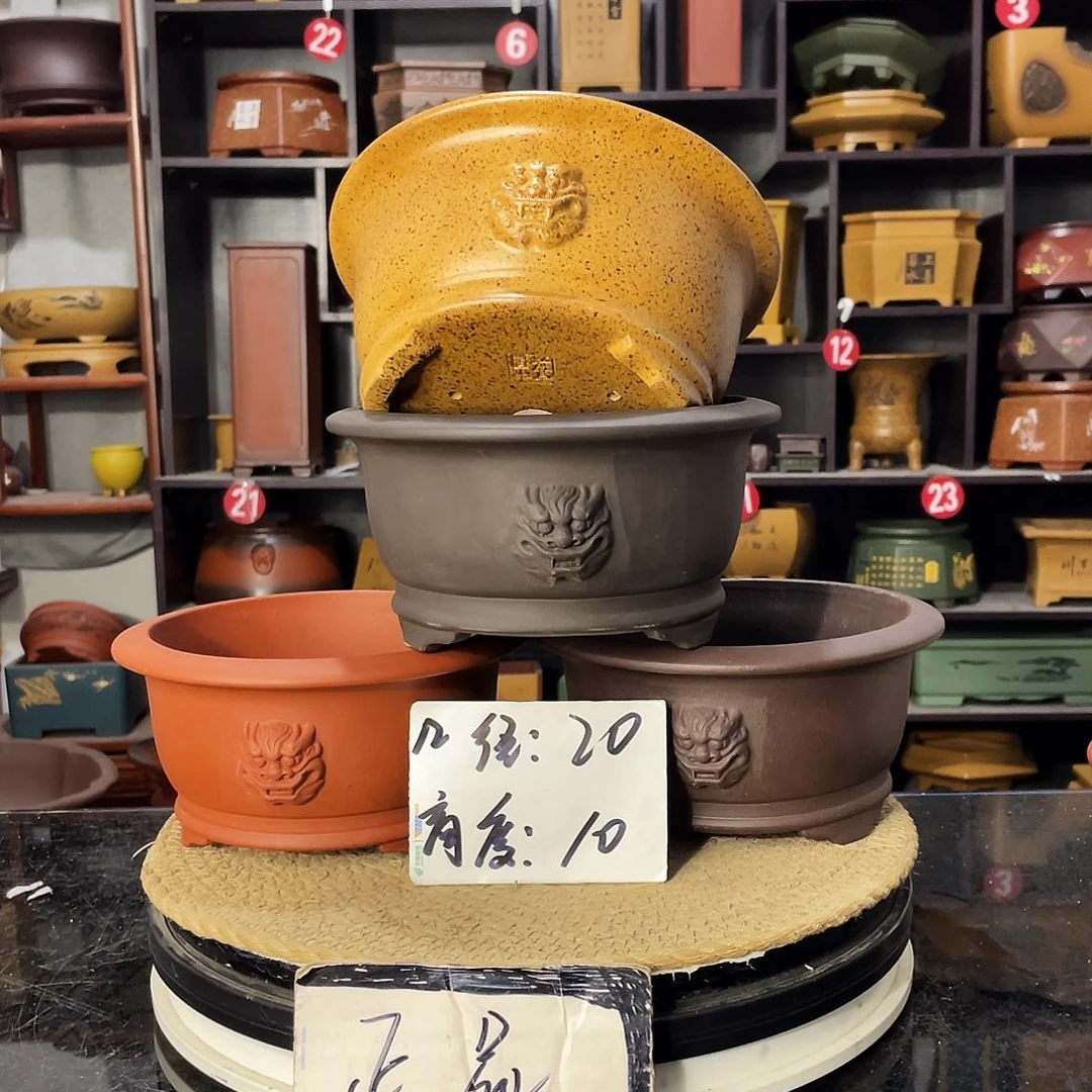 D-盆尚好紫砂花盆