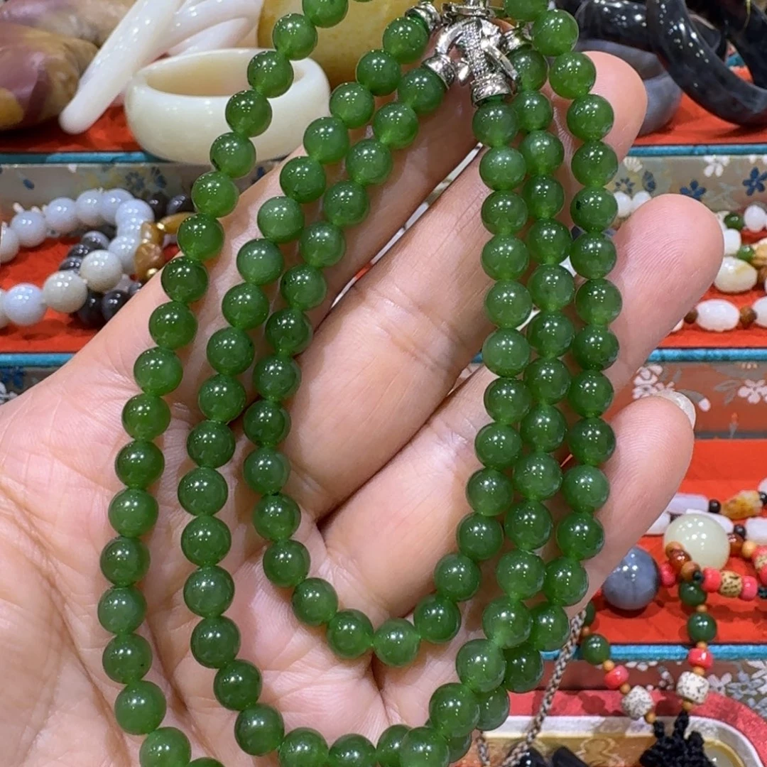 和田玉（碧玉）未镶嵌颈饰