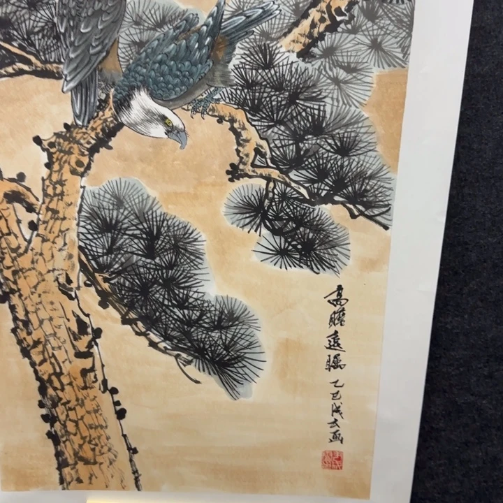 国画纯手绘国画作品