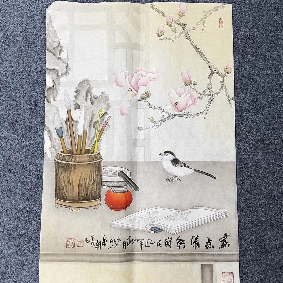 国画纯手绘作品欣赏
