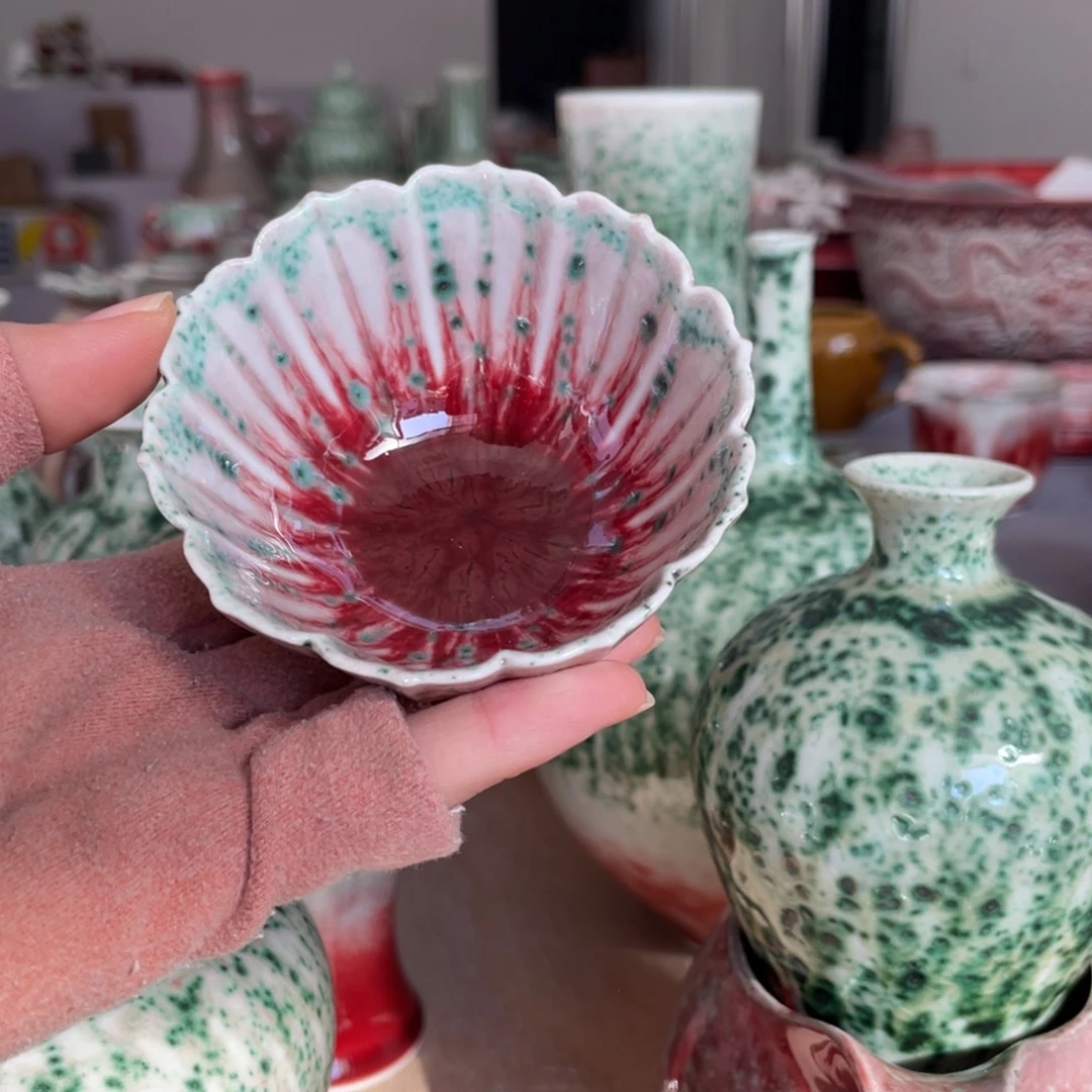 景德镇原矿陶瓷 瑕