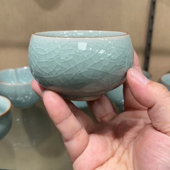 瓷片陶瓷茶具汝瓷茶具