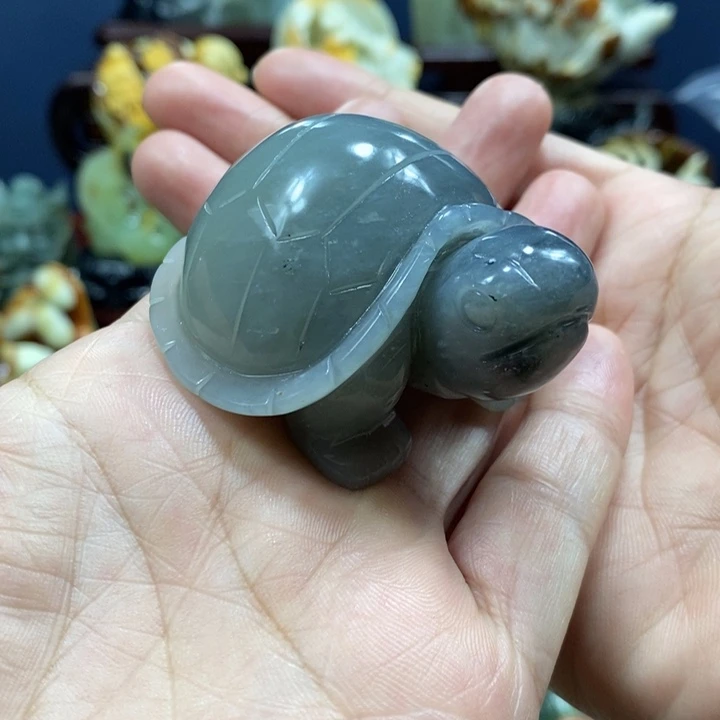 未镶嵌蛇纹石玉珠宝奇石