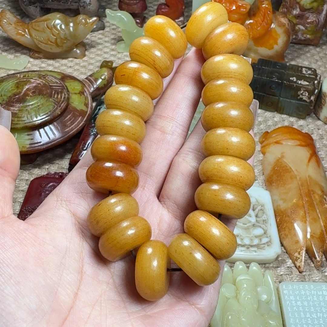 白玉菩提吊坠挂件