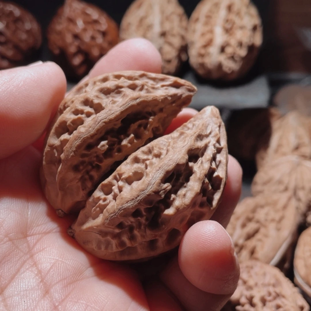 【闪购商品】文玩核桃把件孟*-东北楸子27