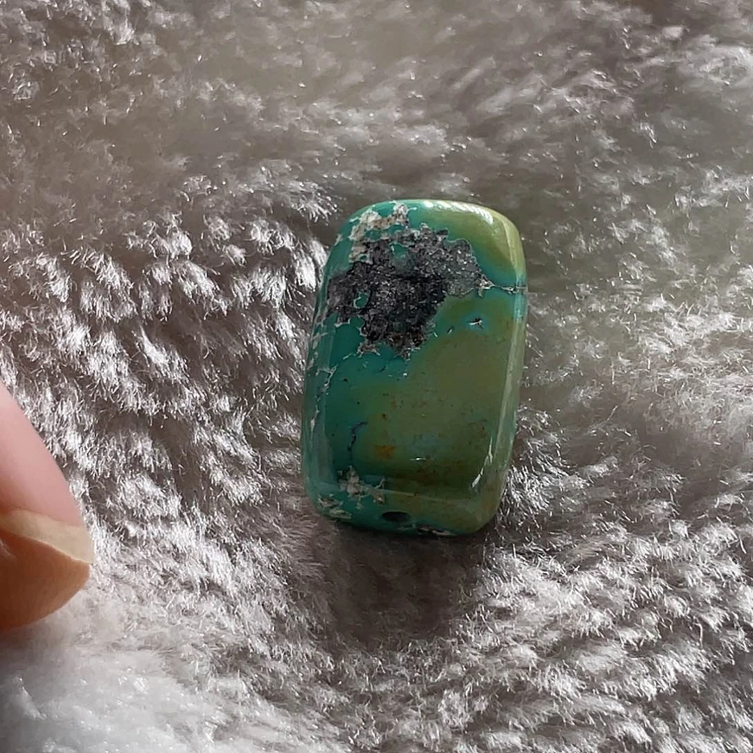 合金绿松石精品桶珠