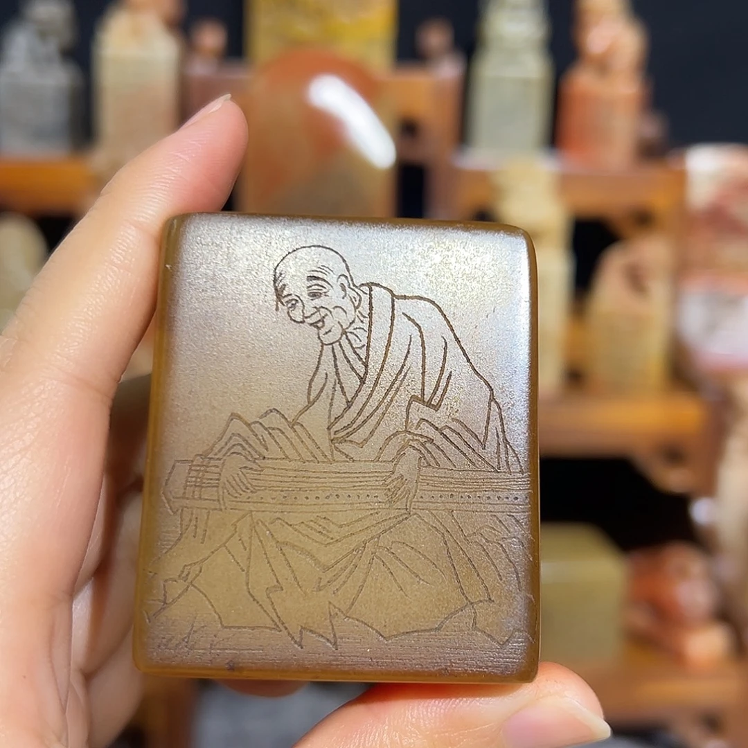 寿山石印石山山水水是山山水水