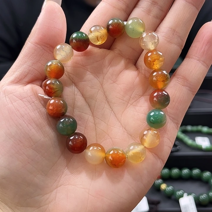 玛瑙/玉髓未镶嵌手串多样性发货拍一发一