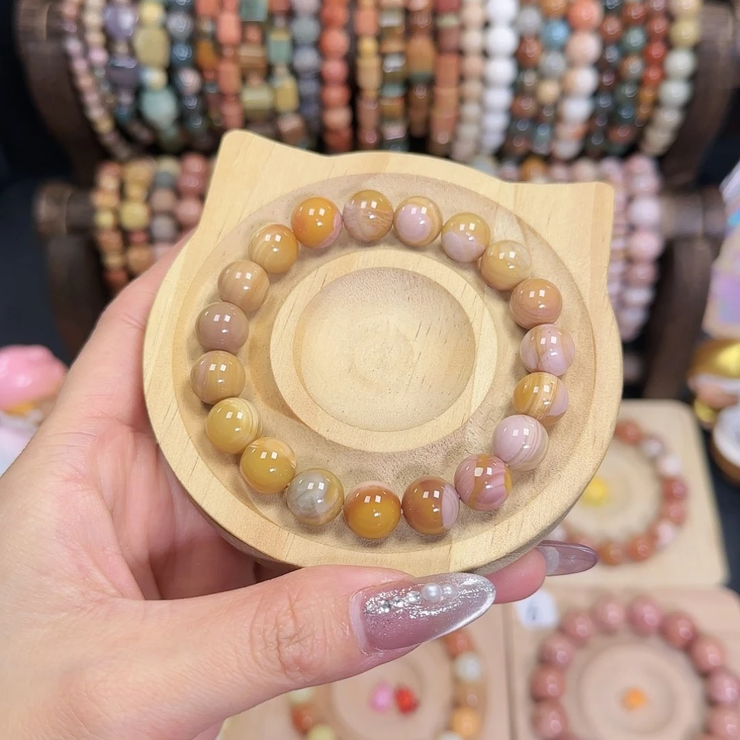 玛瑙/玉髓手链合金12