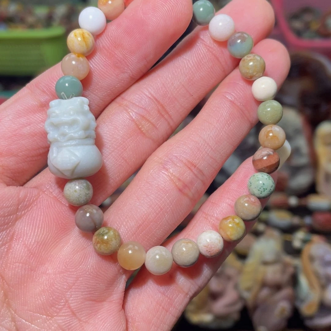 未镶嵌手串石英质玉