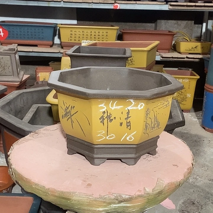 紫砂花盆花盆包邮