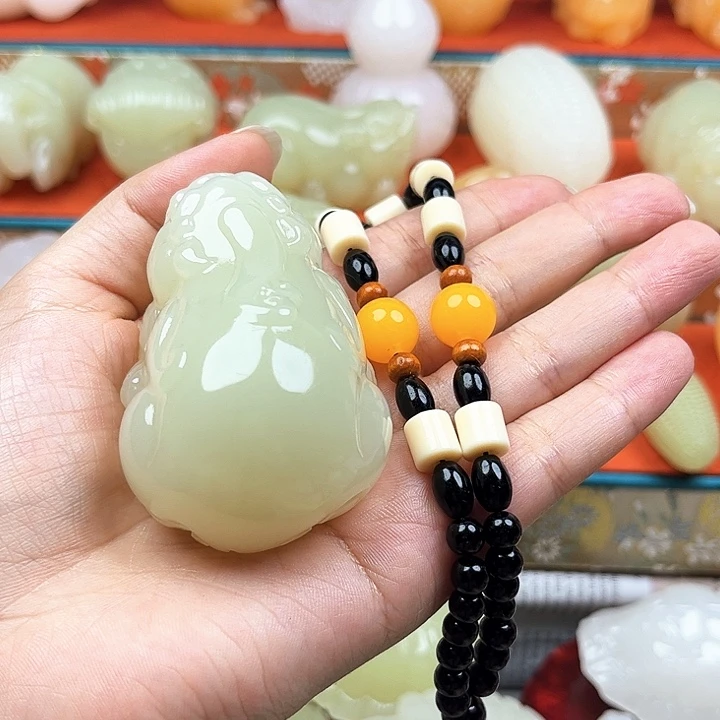 ໑***✰石材貔貅手把摆件