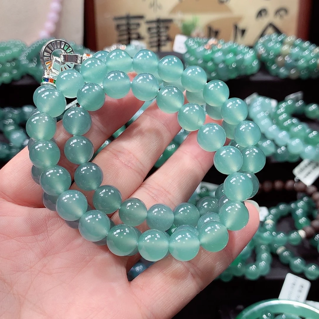 j***a翡翠未镶嵌手链卡10