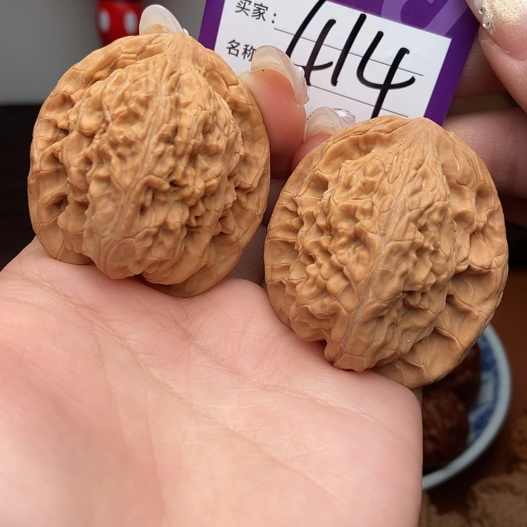 吊坠文玩核桃望月42