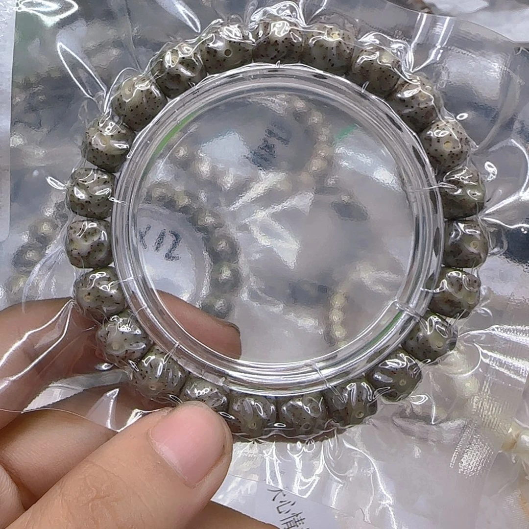 星月菩提手串29卓越灰星月菩提无相单圈10左右