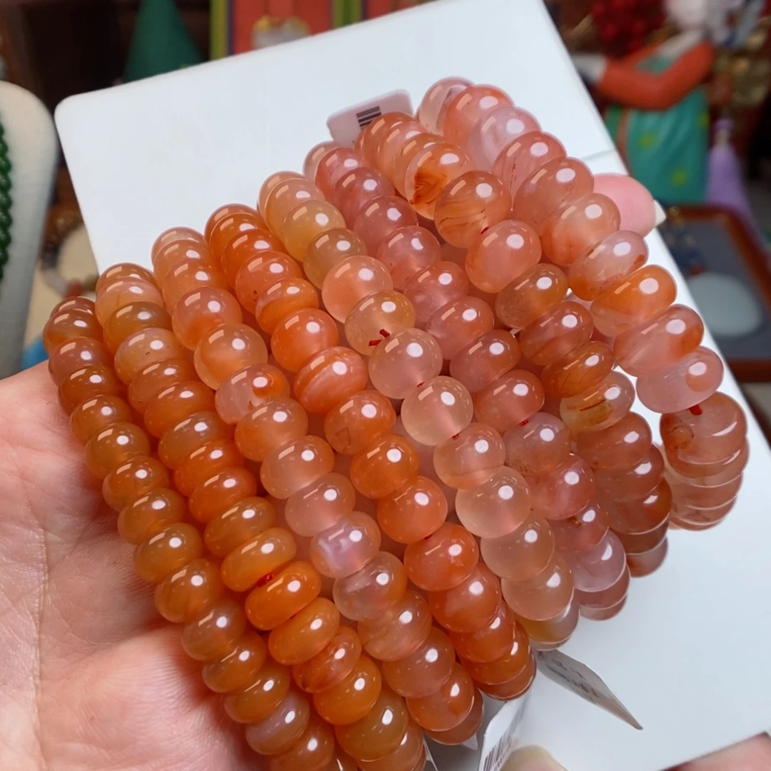 南红玛瑙颈饰未镶嵌多样性发其一