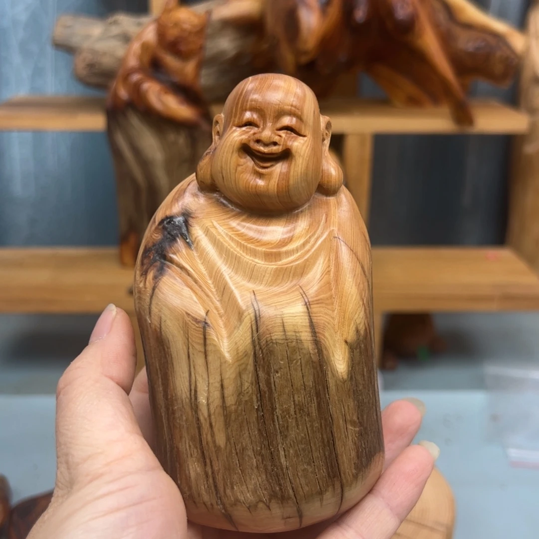 柏木崖柏木摆件手把件