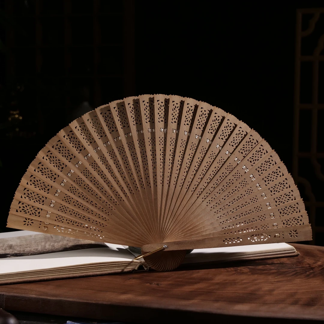 【仙天下-传家】老山檀香折扇（回流）