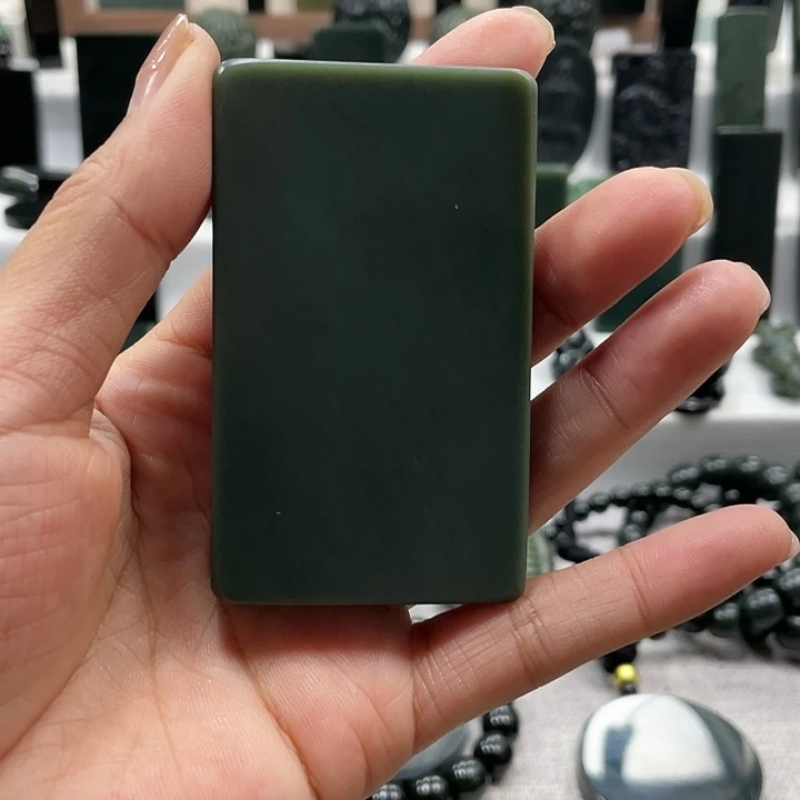 【闪购商品】颈饰未镶嵌和田玉（青玉）草***空