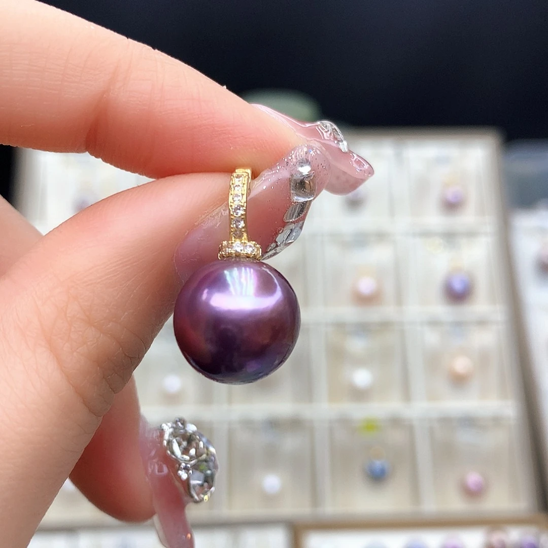 淡水珍珠颈饰合金