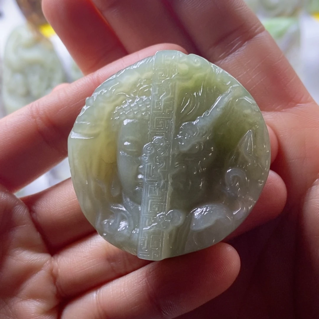 未镶嵌和田玉挂件