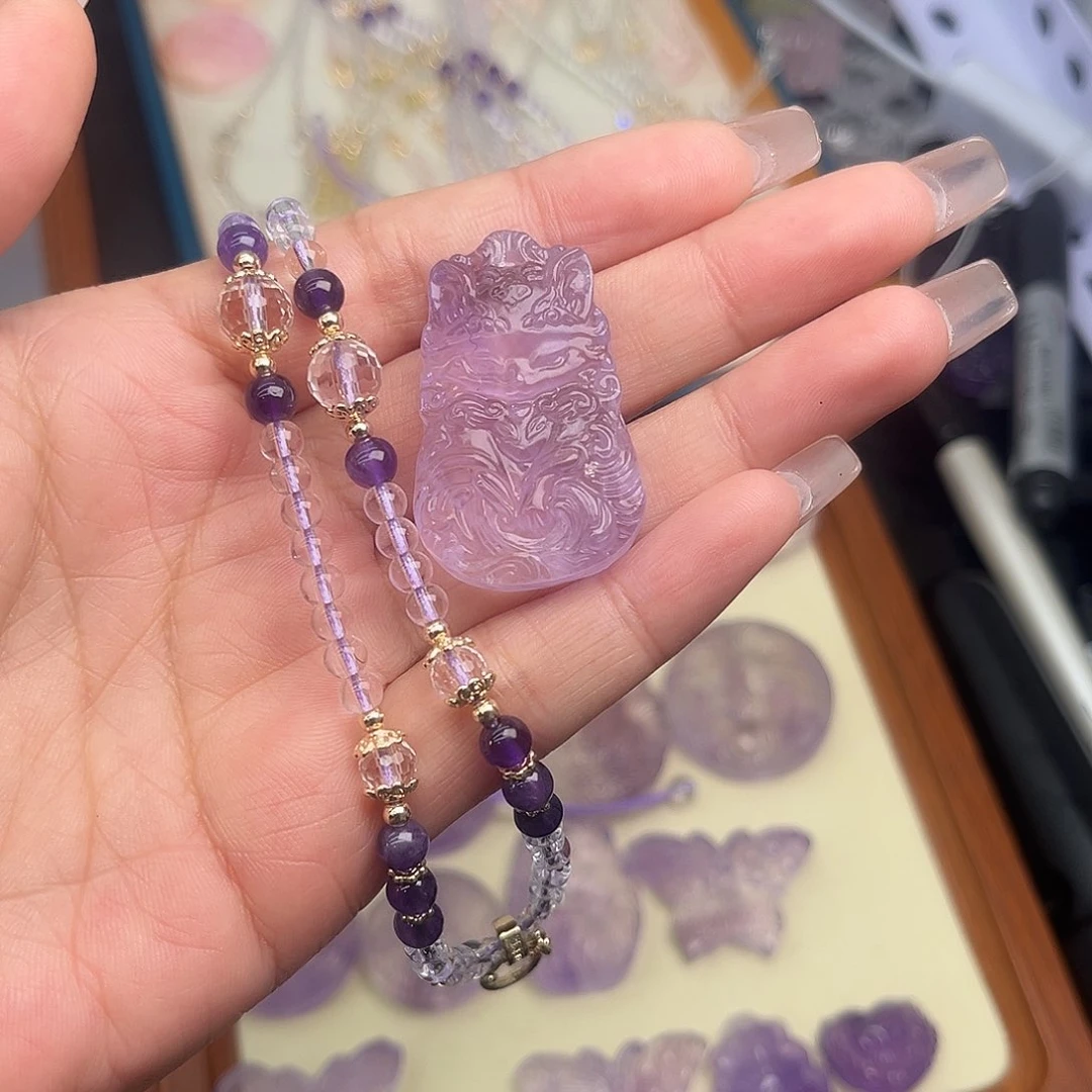 水晶珠宝半成品未镶嵌油*饼83