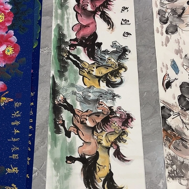 小周画廊的直播间