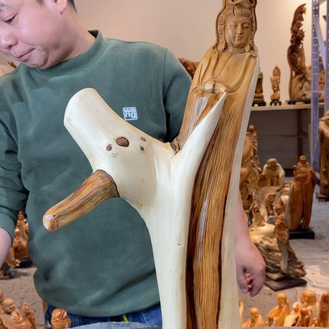 柏木（崖柏）太行崖柏根雕摆件