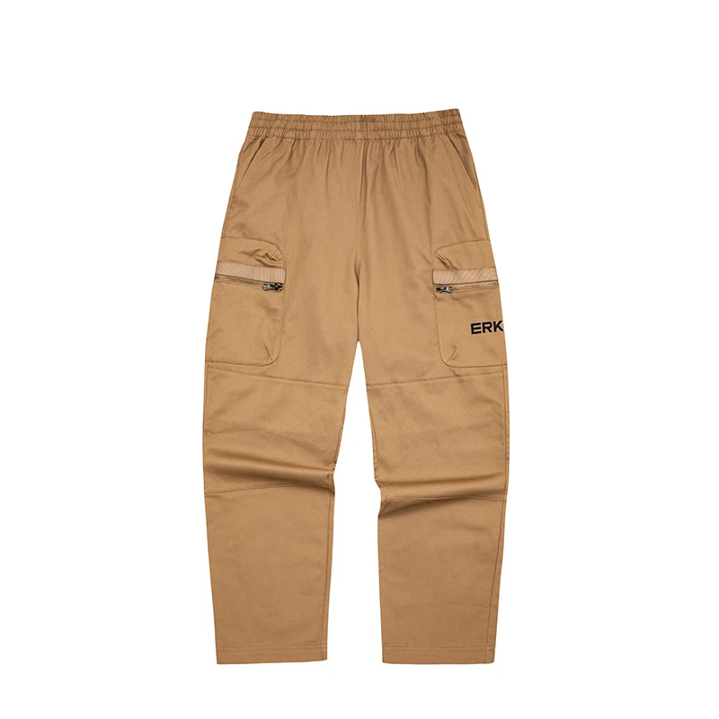 男子运动裤工装裤休闲九分裤直筒长裤裤子男 91222301001