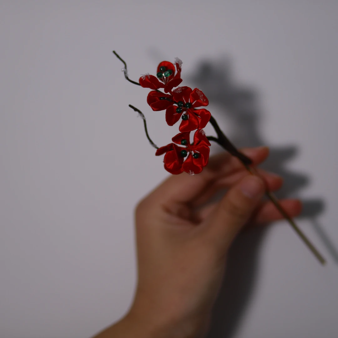 福袋，随机爆出绒花缠花花丝真丝烫花国风纯手工古风