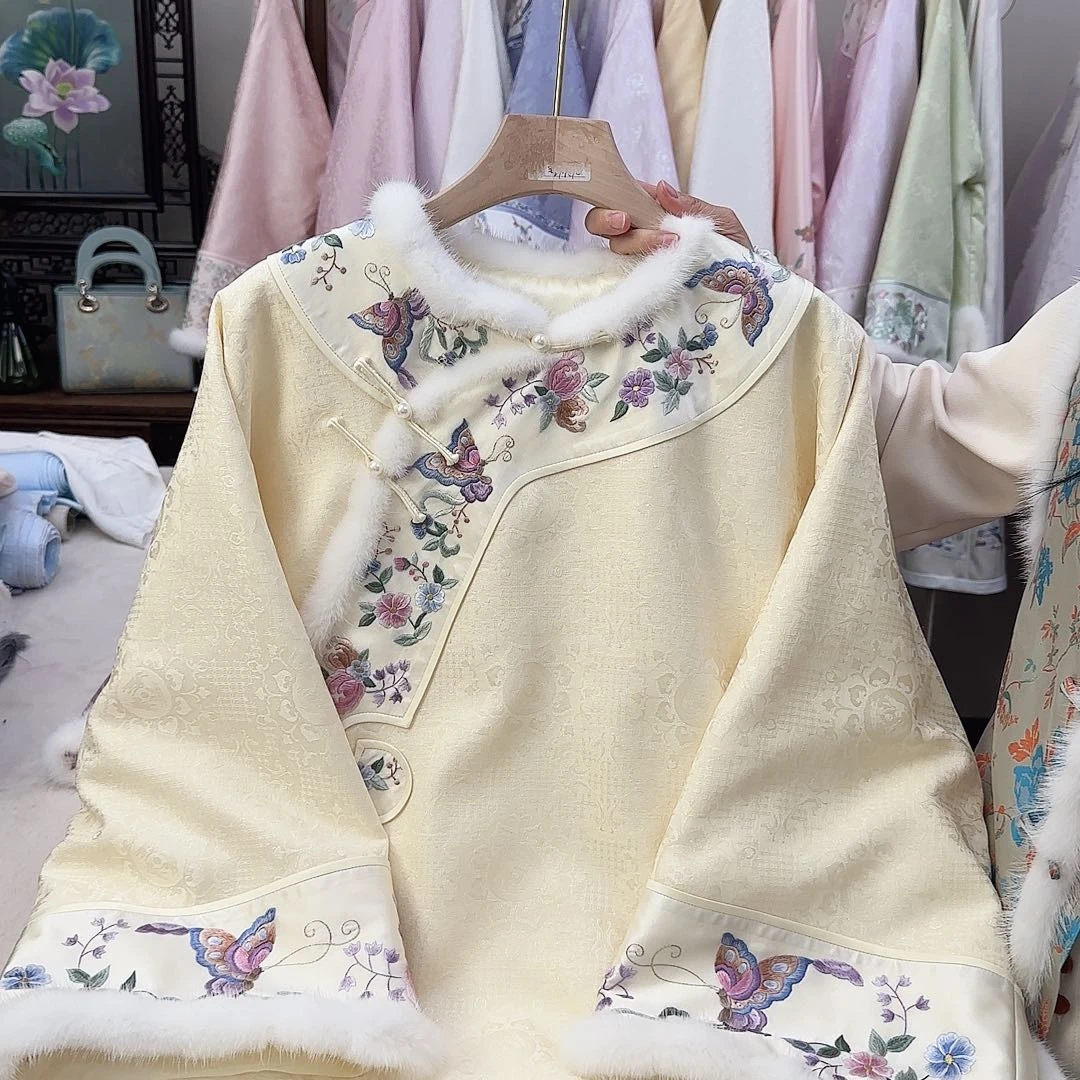 刺绣5苏绣棉服胸围108