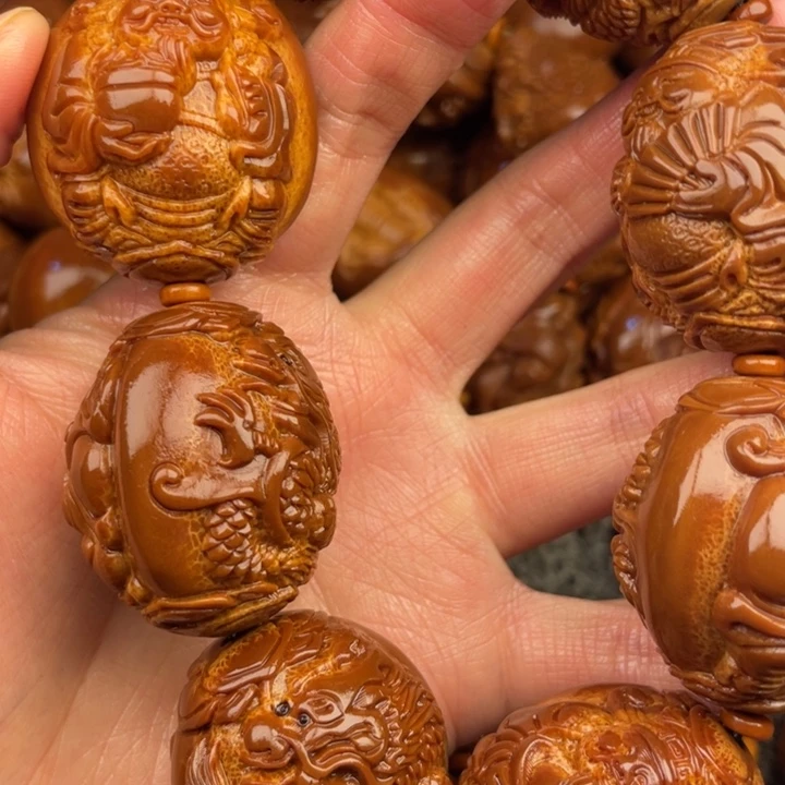 橄榄核吊坠煤*哥橄榄